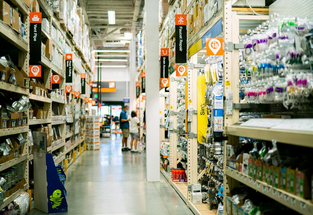 store detective watching customers