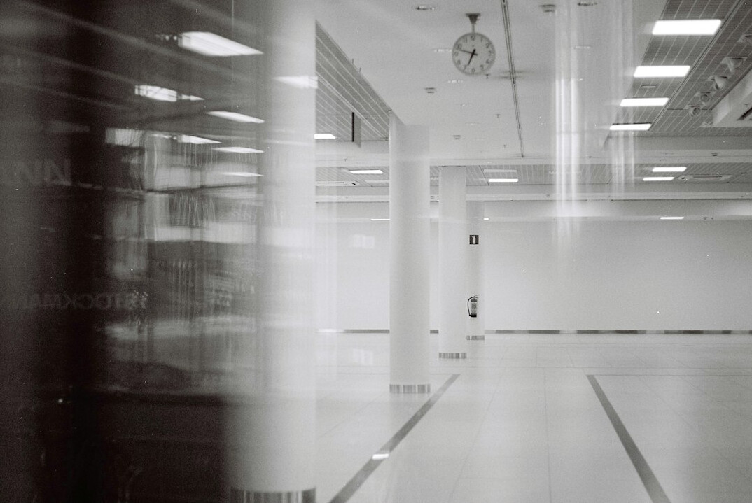 night shift in empty store